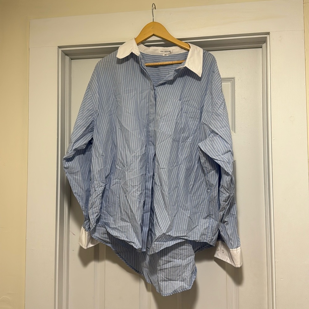 Good American Bosswear Button Up Size 2XL